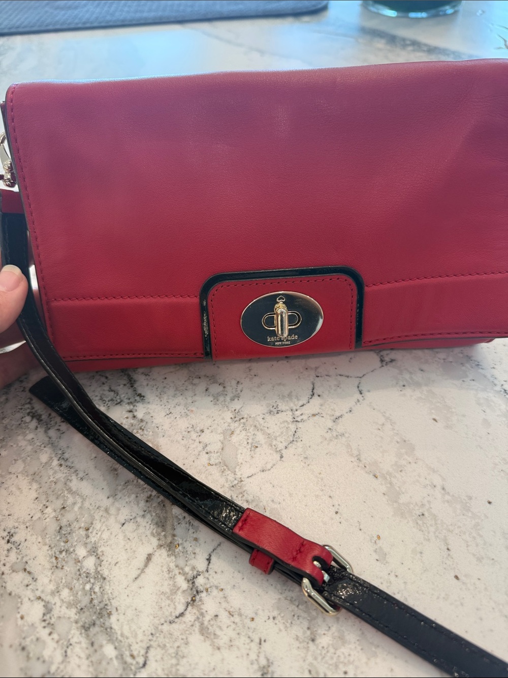 Kate Spade Women's Red Convertible Crossbody